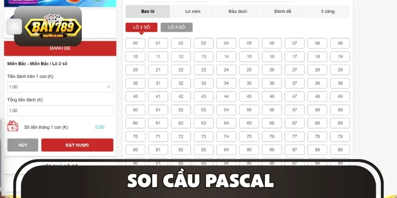 Soi cầu Pascal đem lại tỷ lệ thắng cược cao khi chơi bạch thủ lô