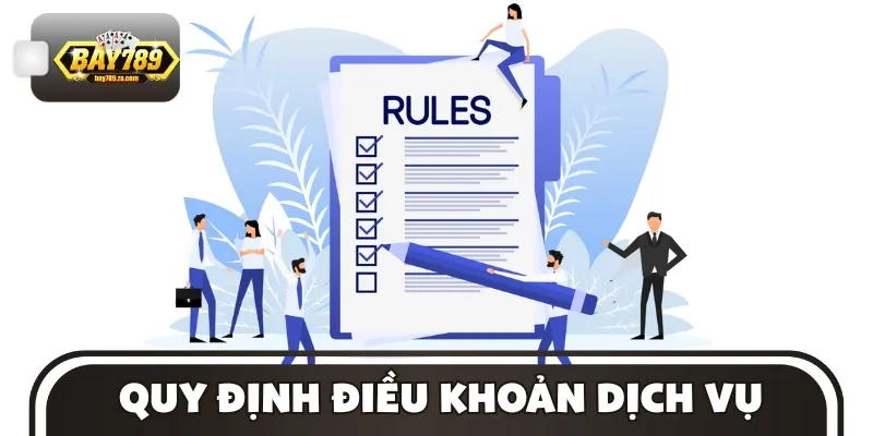 Những quy định được nêu rõ trong điều khoản dịch vụ cổng game