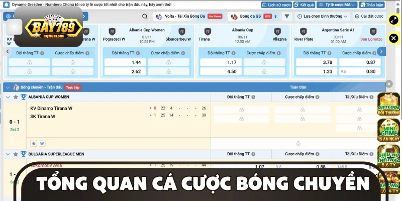 Tổng quan về hình thức dự đoán bóng chuyền